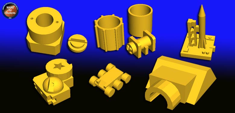 mini Mars Üssü Modelleme
