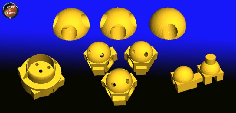 Masaüstü Mini Mars Üssü