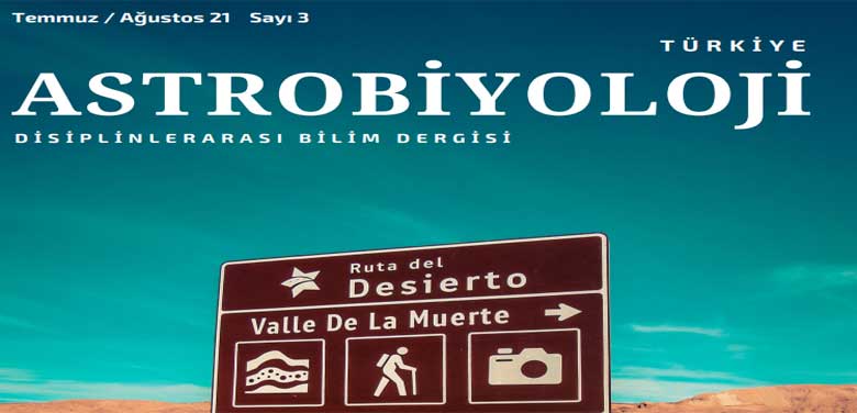 Astrobiyoloji Dergisi 3. Sayı