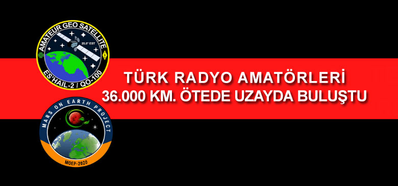 100 Türk Radyo Amatörü QO-100 Uydusunda