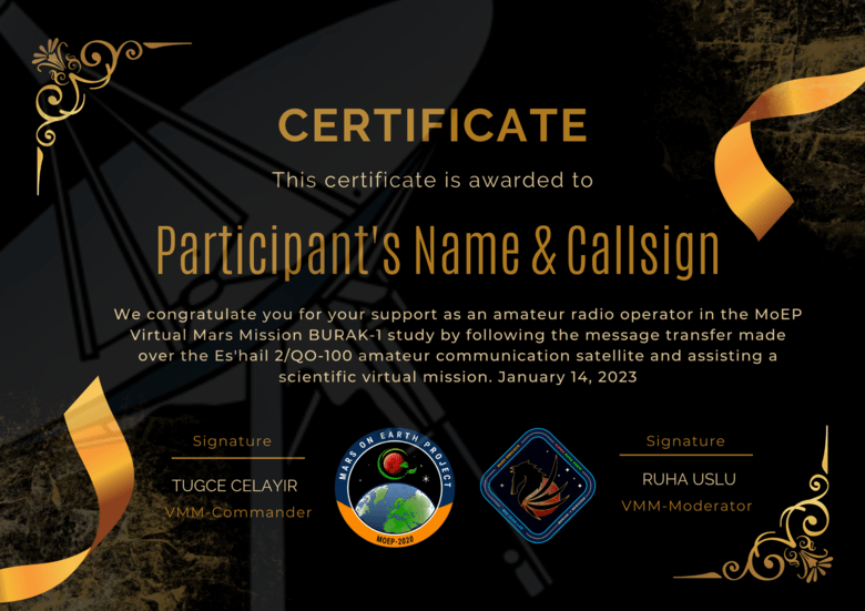 moep certificate satellite